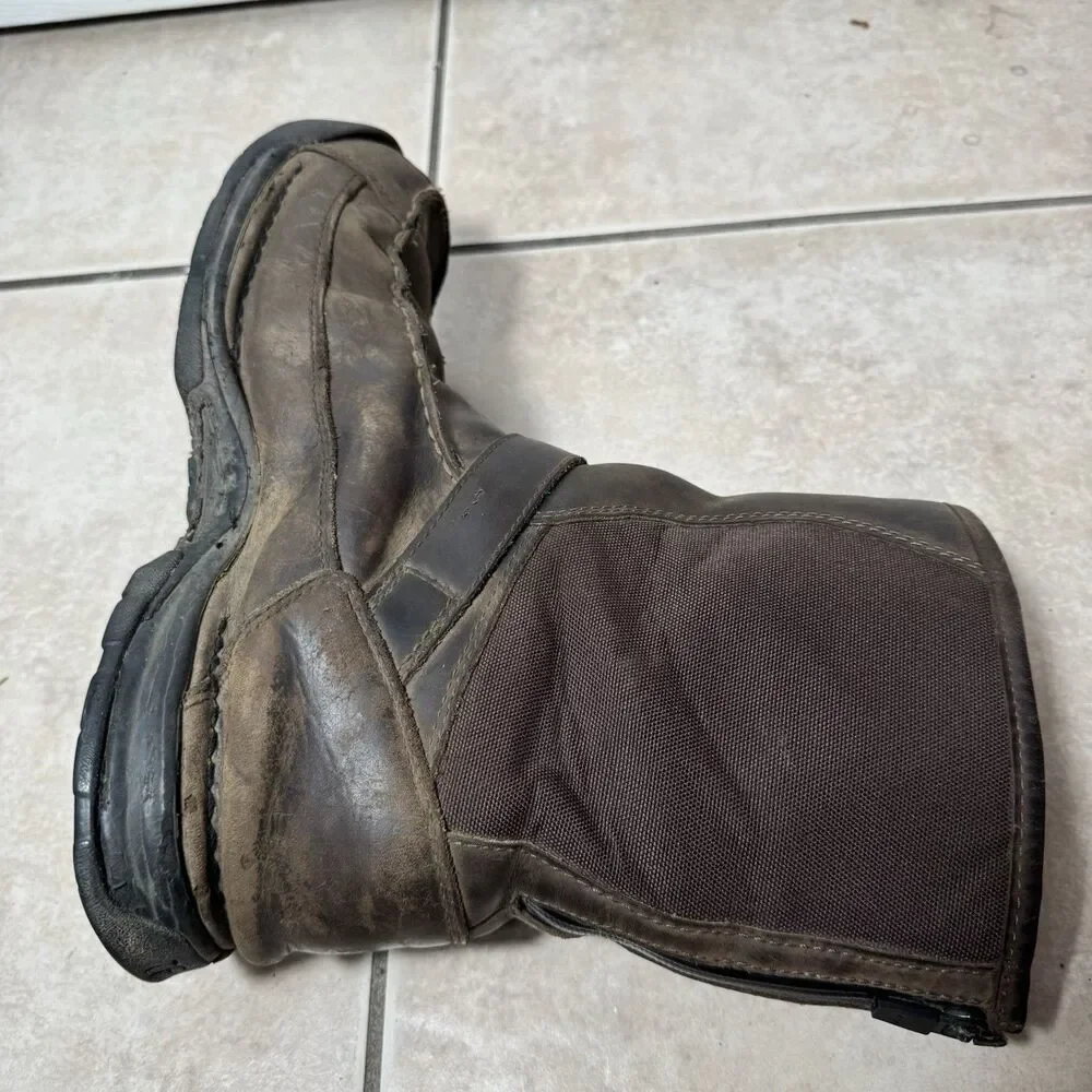 Danner Sharptail Men’s 11 EE 10” Rear-Zip Hunting Hiking Boots Waterproof Brown
